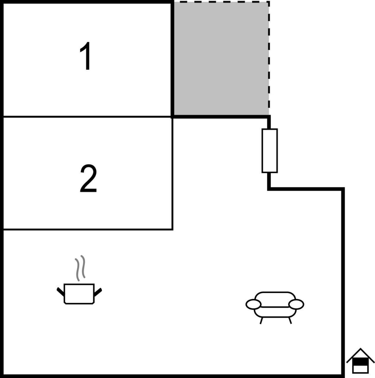 2 Bedroom Cozy Apartment In Rechlin Exterior foto